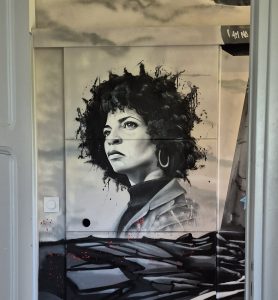 portrait Angela Davis